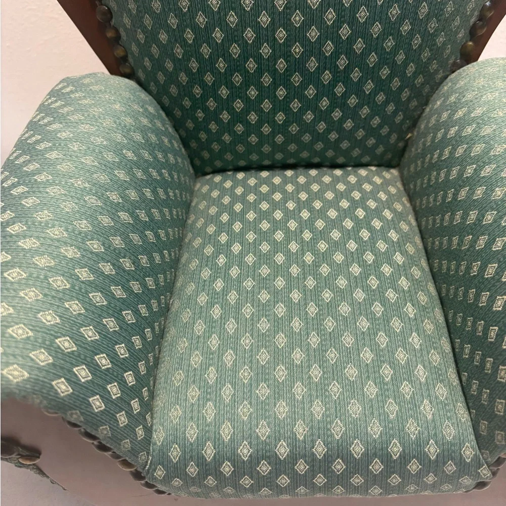 Vintage Doll Chair 18” American Girl Furniture Victorian Armchair